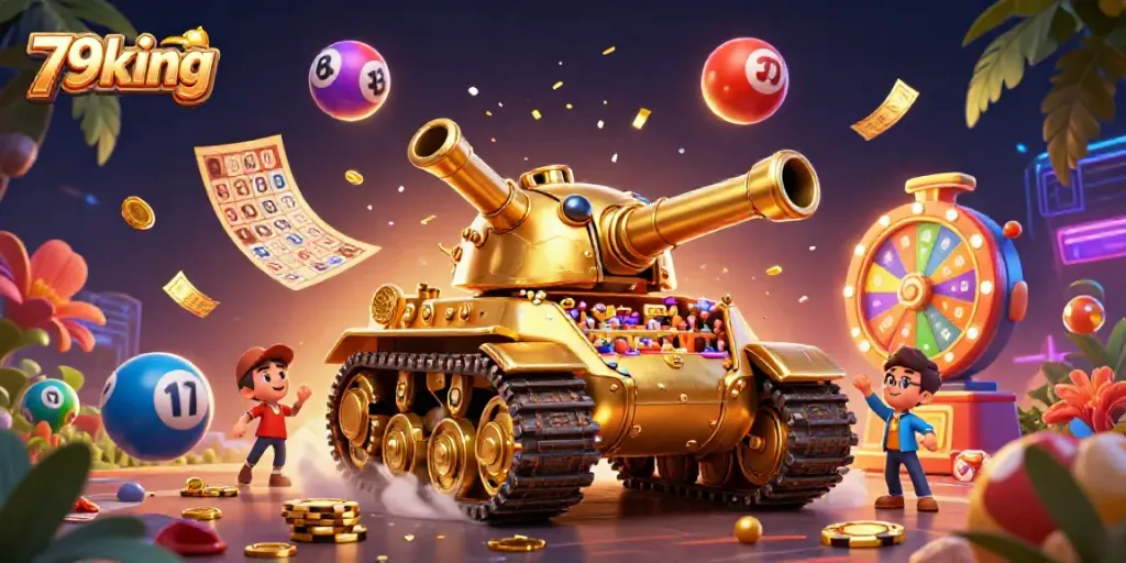 Experience the excitement of 79king's vibrant casino atmosphere in this dynamic scene.
