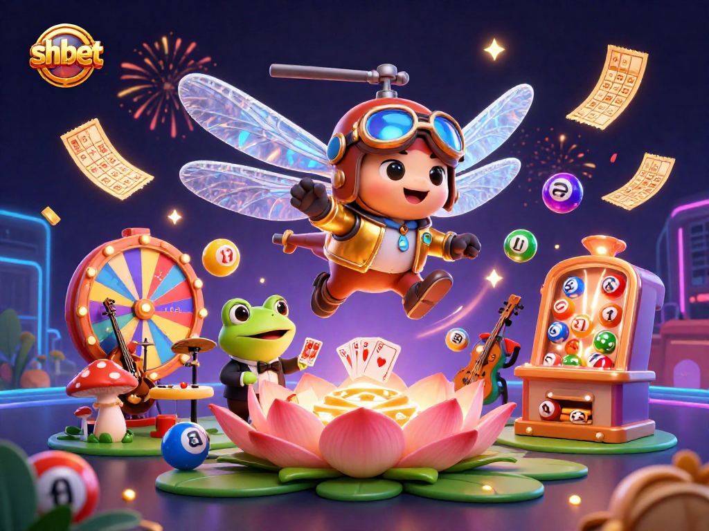 Play and win at shbet with vibrant, entertaining scenes of lottery excitement and thrilling gameplay.