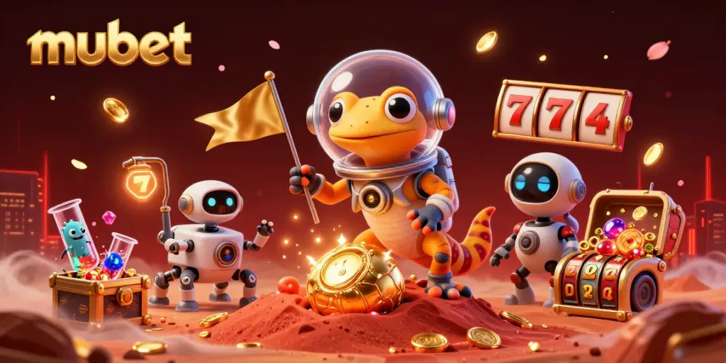 Engage in exciting gameplay at mubet's vibrant Martian casino adventure filled with treasures and fun!