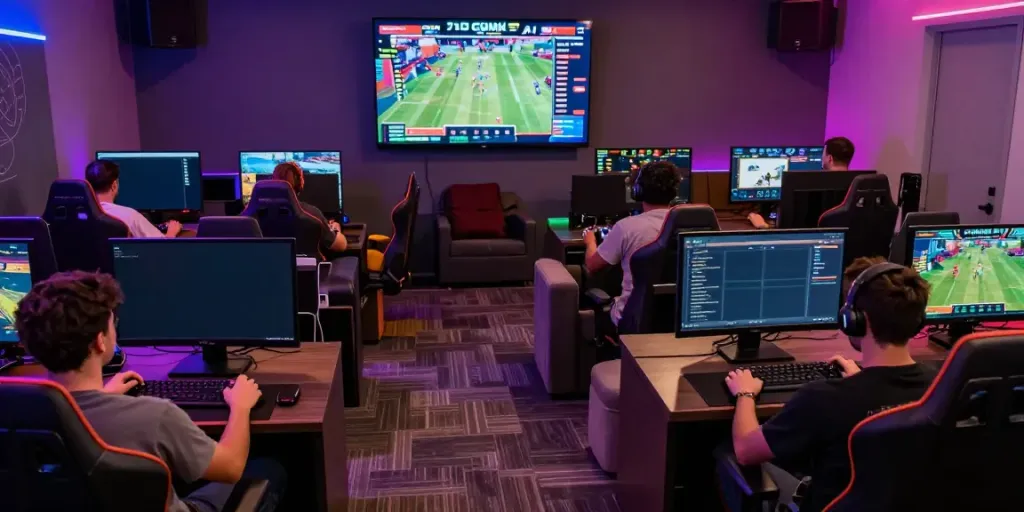 Fabet online gaming environment showcasing players engaged in sports betting and gaming.
